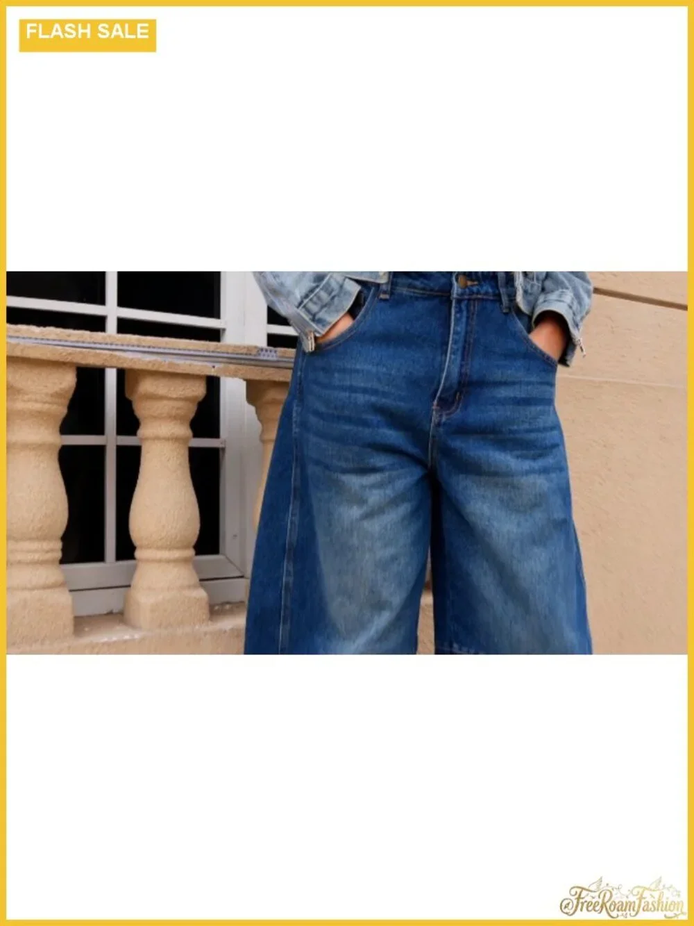 Women's Wide Leg Barrel Jeans Mid Rise Y2K Baggy Denim Ankle Pants